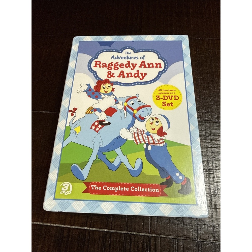 The Adventures of Raggedy Ann & Andy: The Complete Collection (DVD, 3-Discs) NEW